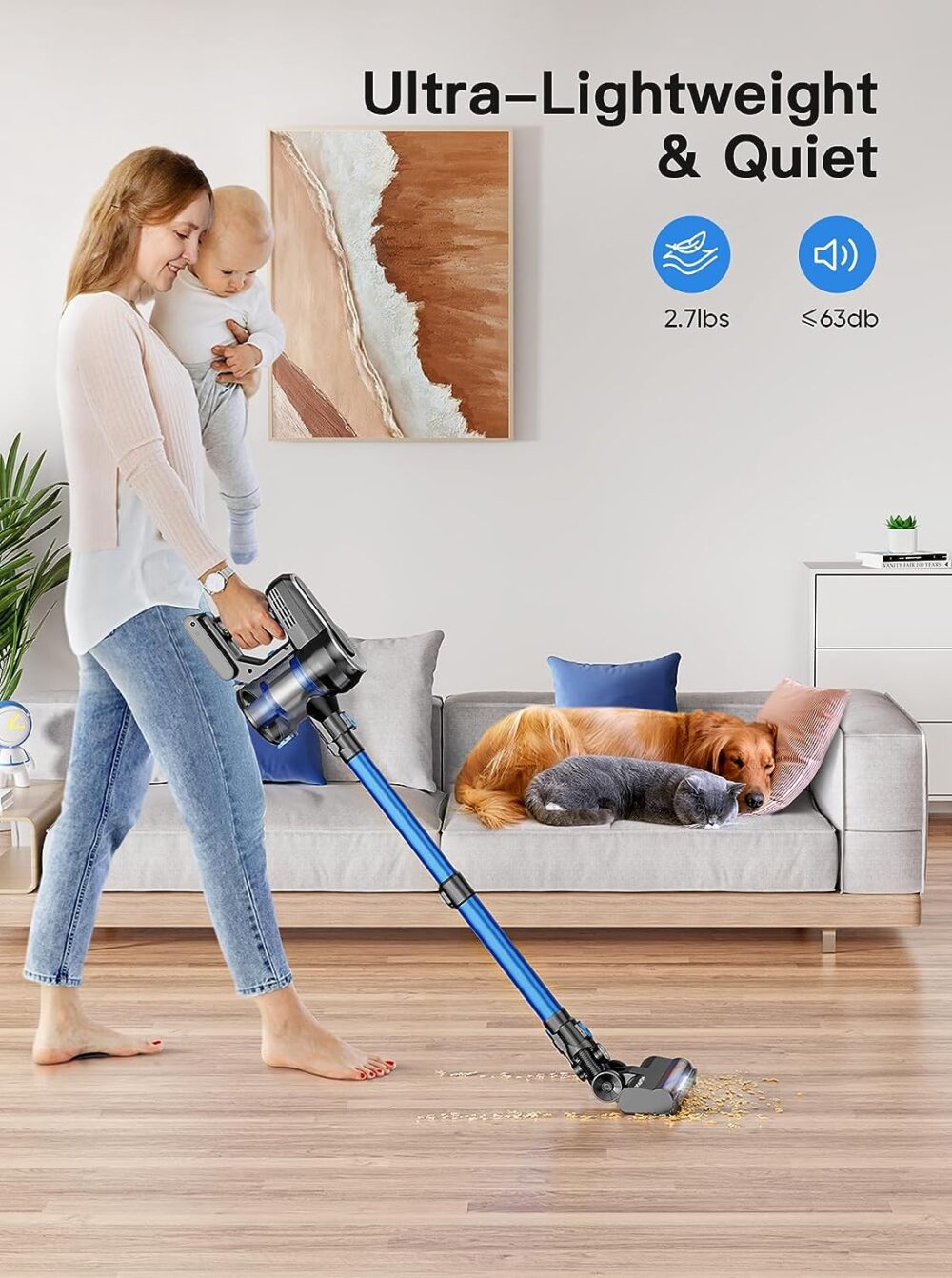 Roanow Cordless Vacuum Cleaner