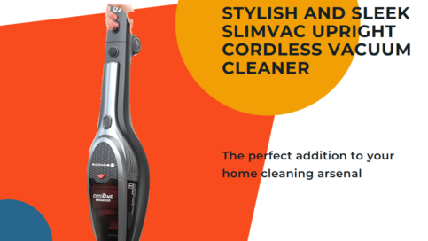 SlimVac Upright Cordless Vacuum Cleaner