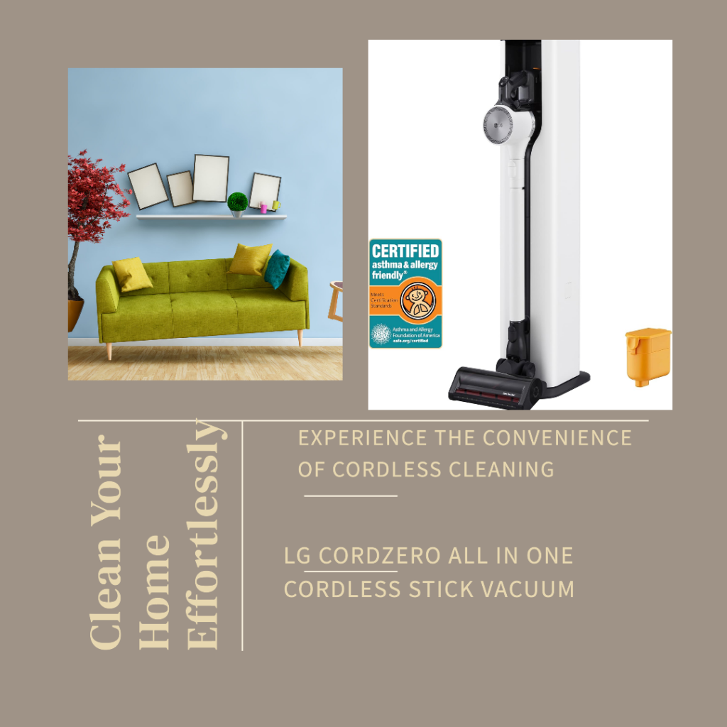 LG CordZero All in One Cordless Stick Vacuum