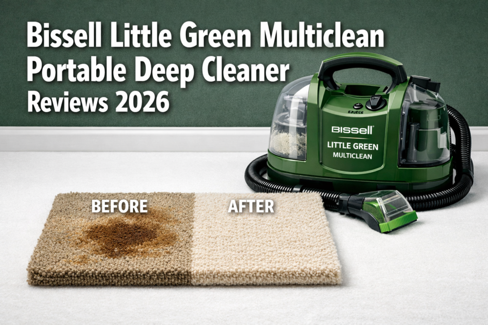 Bissell Little Green Multiclean Portable Deep Cleaner Reviews
