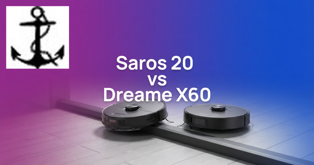 Roborock Saros 20 vs Dreame X60